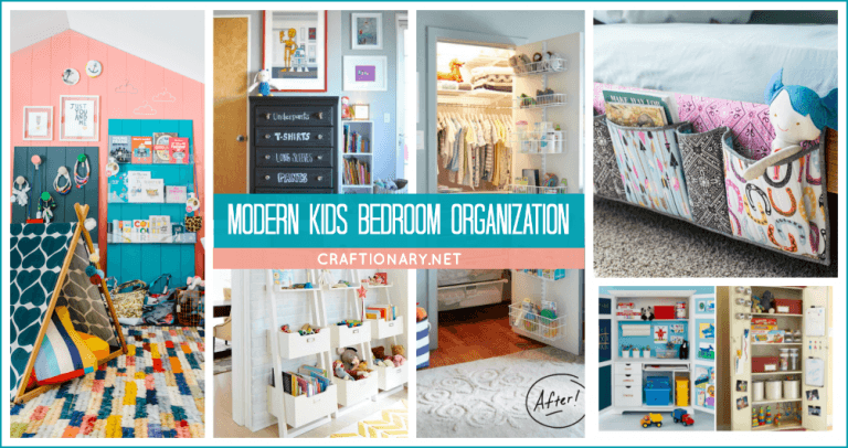 20 Modern Kids Bedroom Organization Ideas - Craftionary