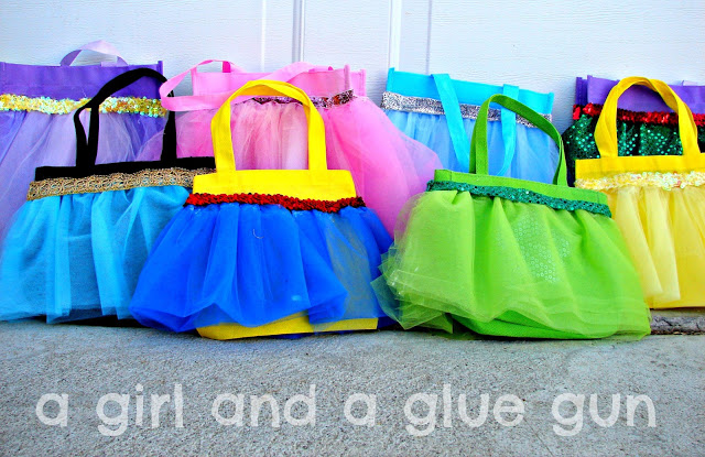 Tulle princess handbags