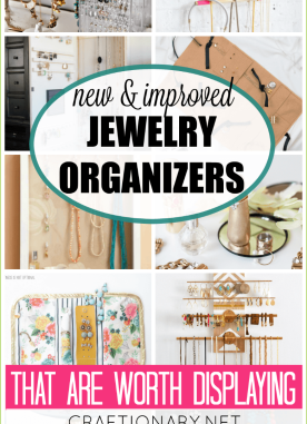 New jewelry organizers and DIY jewelry organization ideas