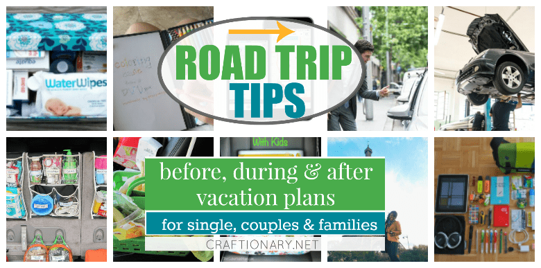 Road trip tips, tricks and hacks for planning an organized vacation #traveling #vacation