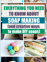 DIY soap making techniques and instructions about cold process along with tutorials to make DIY soaps