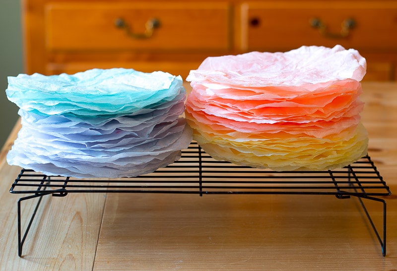 coffee filter crafts