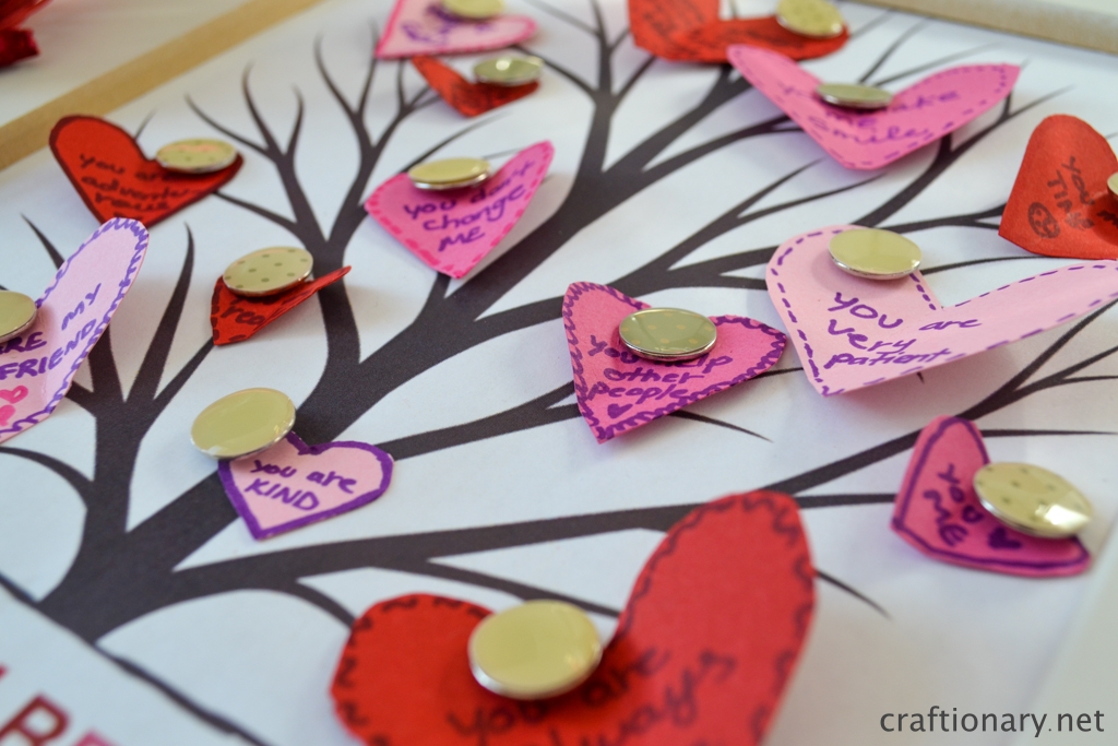 conversation hearts tree