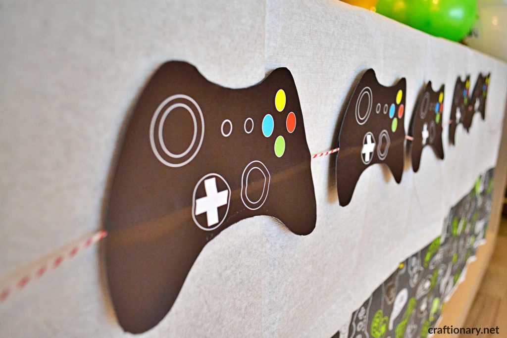 PRINTABLE Video Game Gift Card Holder Video Gamer Birthday