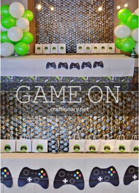 Game On | Video Game Birthday Party with printables