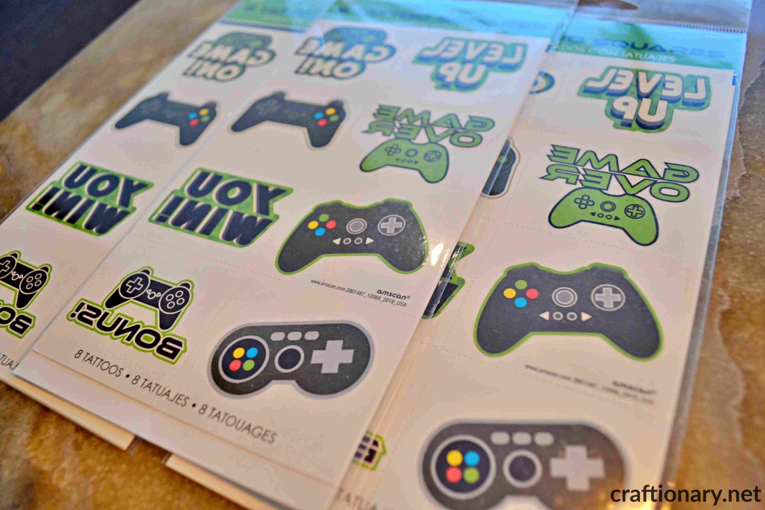 Game On Video Game Birthday Party with printables Craftionary