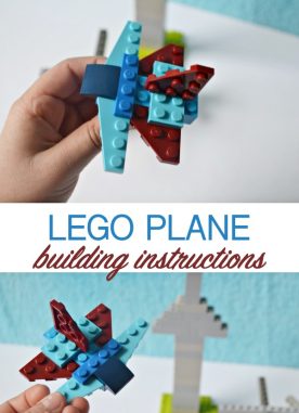 Lego plane building instructions plus Lego CN Tower