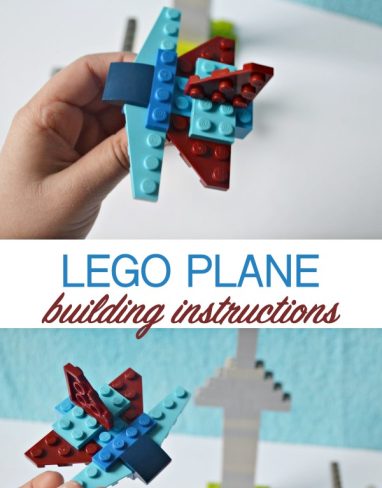 Lego plane building instructions plus Lego CN Tower