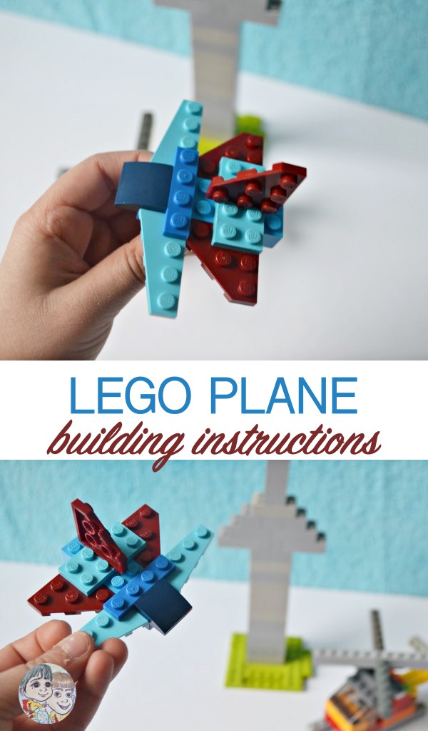 Lego plane building instructions plus Tower Craftionary