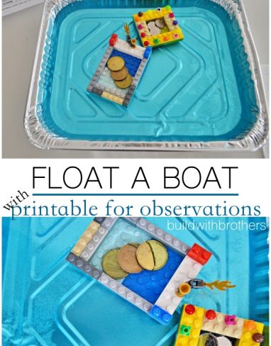 Floating boat kids science experiment (Stem Activity)