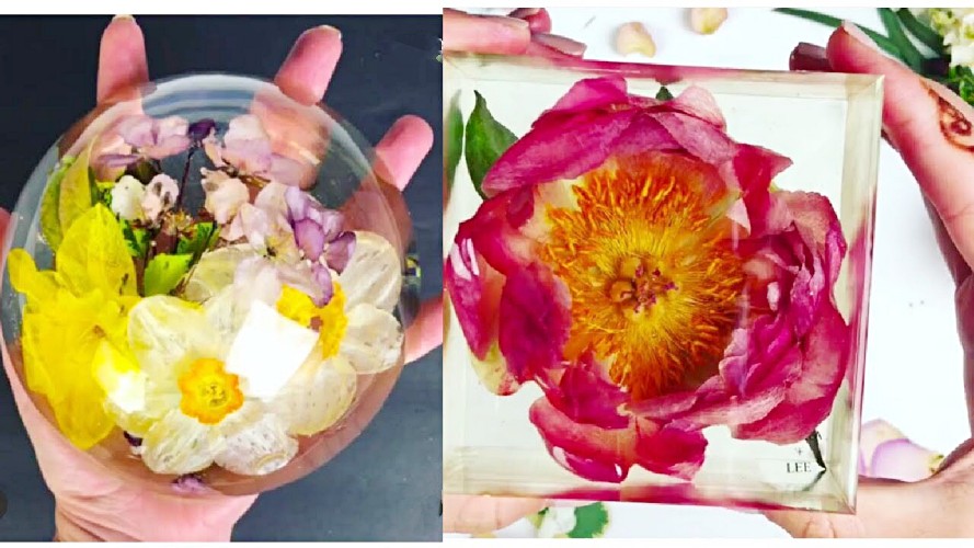 flowers-in-resin-epoxy-resin-projects-ideas