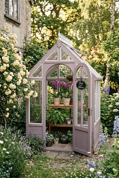 repurposed-old-doors-and-window-greenhouse