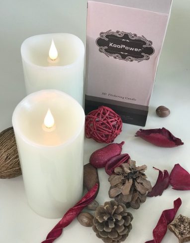 KooPower Flameless Wax LED Candles Review