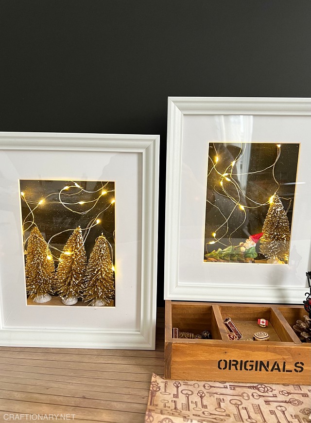 LIGHTED-WINTER-NIGHT-WALL-ART-DECOR-SHADOW-BOX