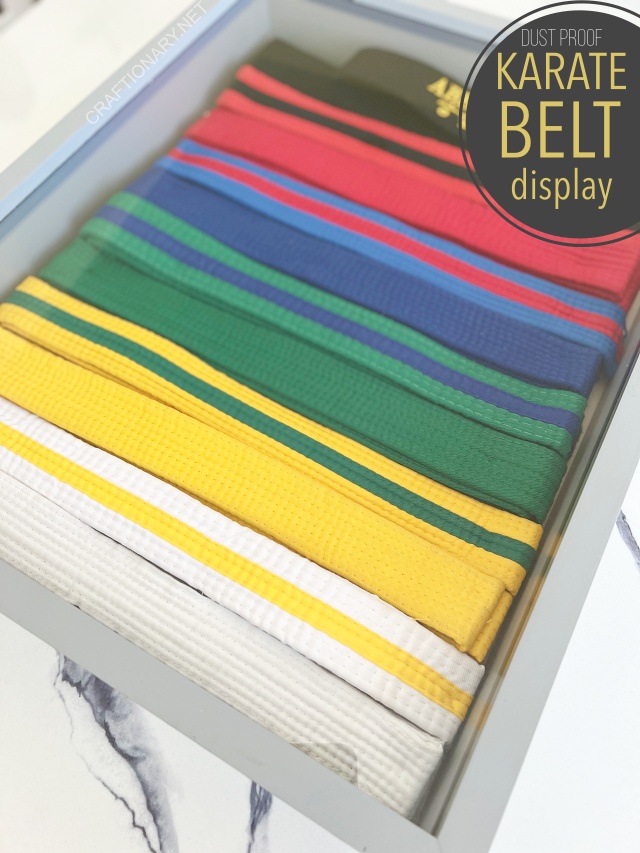 dust-proof-karate-belt-display-diy-creative-way