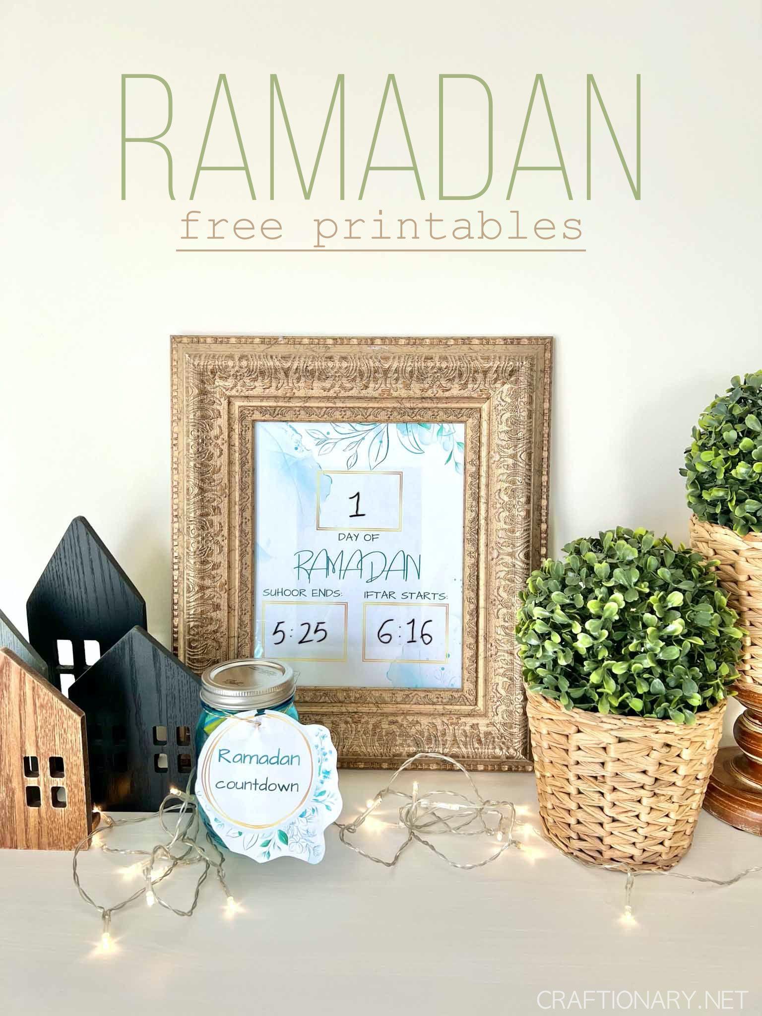 Ramadan Decorations Ideas For Kids - Fun with Mama