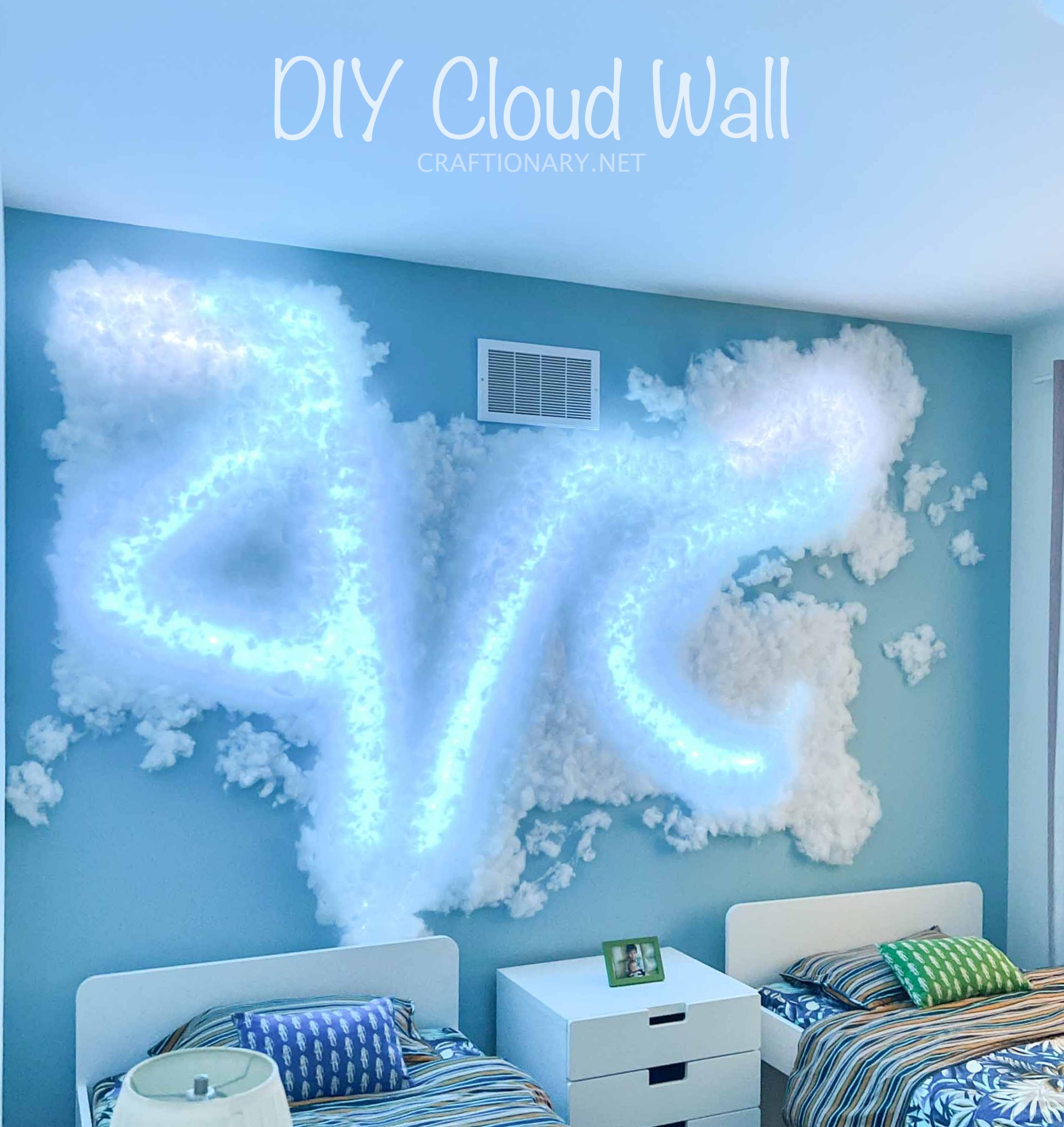 TikTok Cloud Wall Inspiration Tutorial: How To Create Your Own Cloud ...