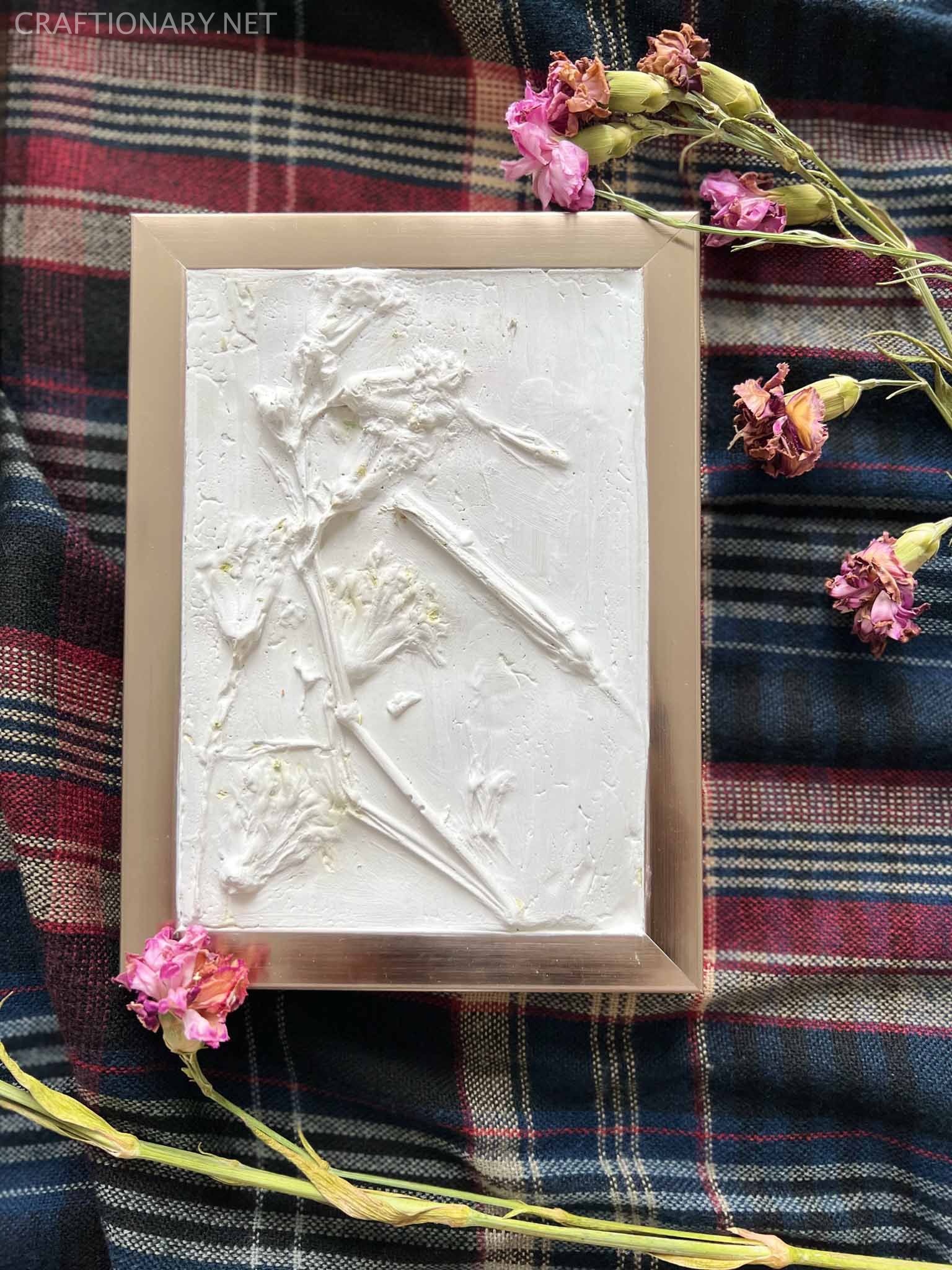basreliefsculpturedriedflowerwallartdiyhandmade Craftionary