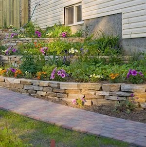 Tiered-Landscaping