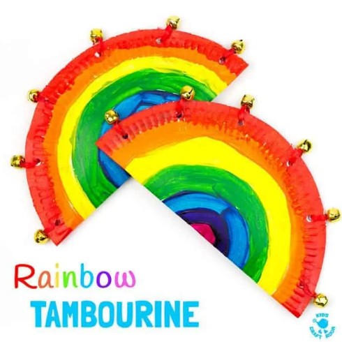 Rainbow-Paper-Plate-Tambourine-square