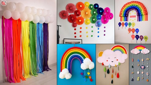 how-to-make-a-rainbow-wall-decor