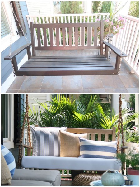 how-to-wrap-porch-swing-chain-with-rope