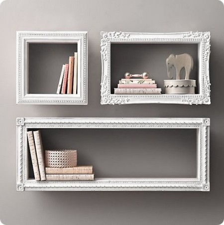 turn-old-picture-frame-to-wall-shelf