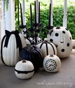 Halloween-Pumpkins-black-and-white