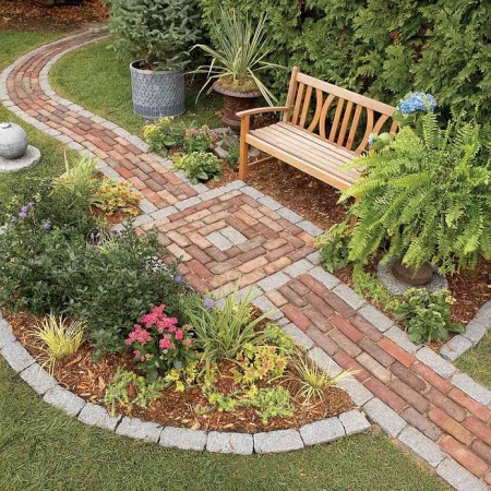 build-brick-pathway-small-backyard-garden