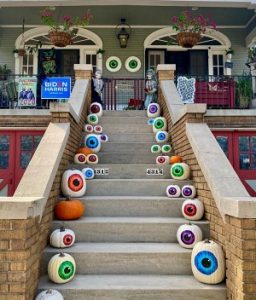 evil-eye-painted-pumpkins