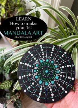 Make your first creative mandala art design