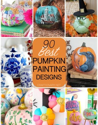 90 Best pumpkin painting designs and ideas