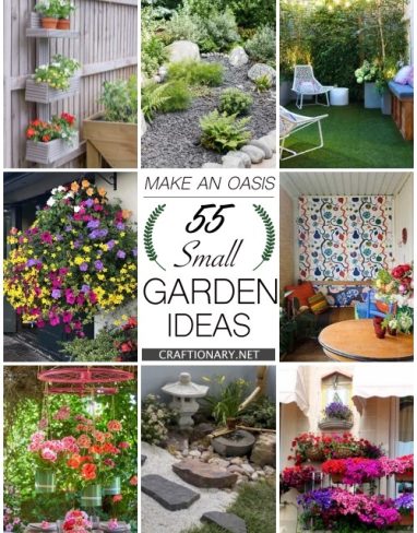 55 Stunning SMALL SPACE GARDEN IDEAS