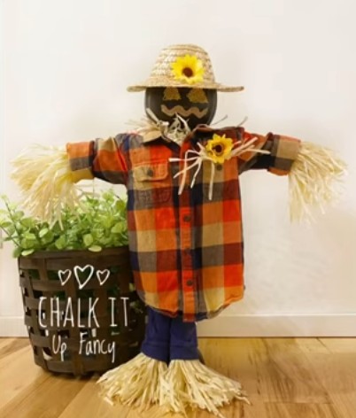 how-to-make-plunger-scarecrow