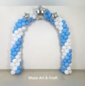 make-spiral-balloon-arch