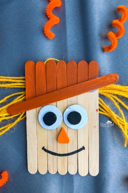 Scarecrow Popsicle Stick Craft - The Keeper of the Cheerios