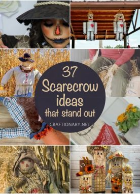 How to make a scarecrow that stands out ideas