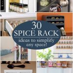 30 Spice Rack Ideas To Simplify Any Space