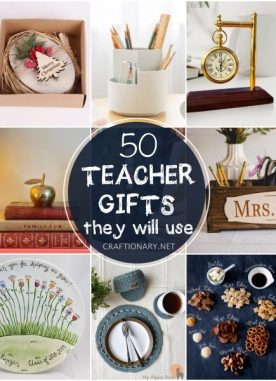 50 Useful Teacher Christmas Gifts to BUY or DIY gifts