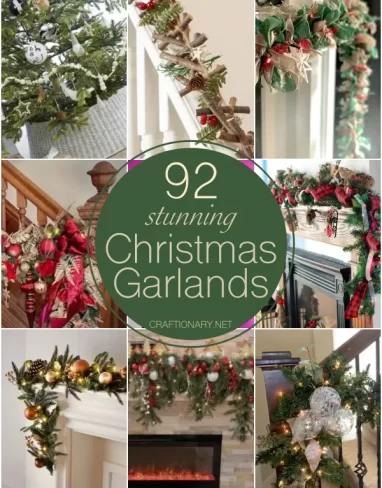 92 Extraordinary Christmas garland ideas