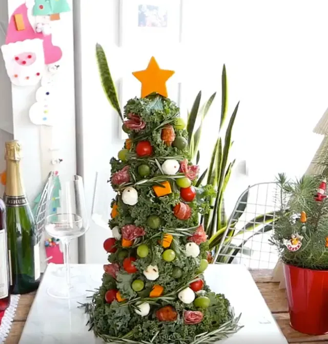 Check out how we made this Charcuterie Christmas Tree 🎄 It was all @l, christmas diy decor