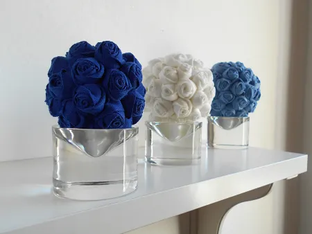 GlassbowlfillersdecorativeballswithrosesHandmadeorbs