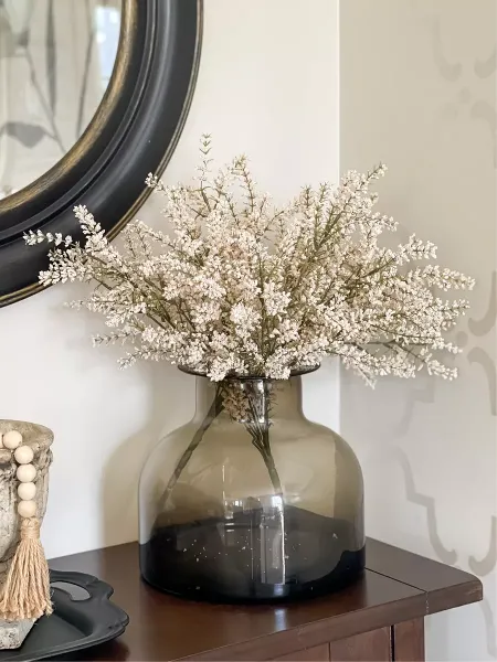 Floor vase decor, Glass vase decor, Home decor vases