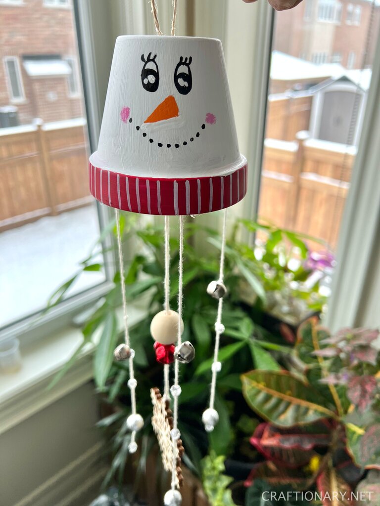 painted-snowman-craft-wind-chime