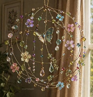 How to Make Beaded Suncatcher Globe