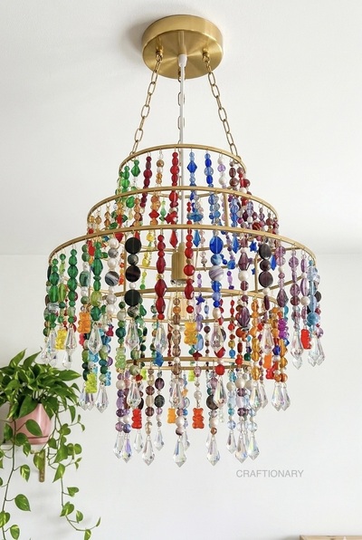 crystals-beads-and-rings-diy-chandelier