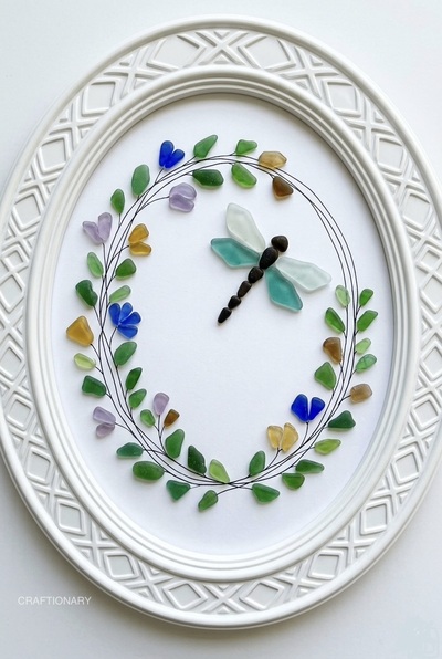 sea-glass-medallion-art-diy