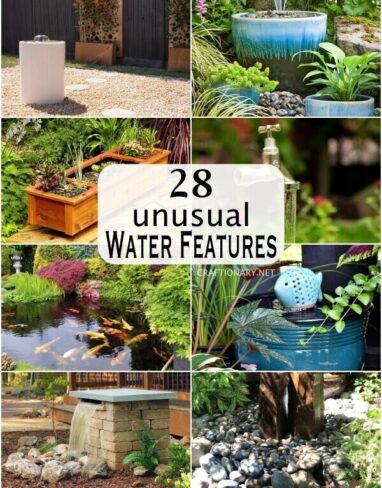 28 DIY Water Feature Ideas for your yard
