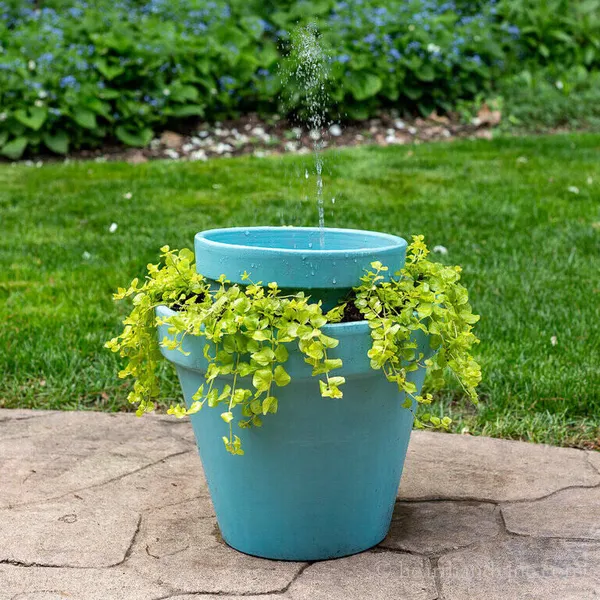 solar-fountain-diy-planter