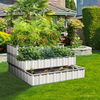 3-tiers-raised-garden-bed-frame
